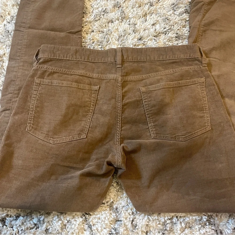 J. Crew Brown Corduroy Pants Straight Leg
